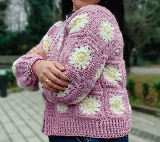 🌼 Daisy Dreams Cardigan Pattern